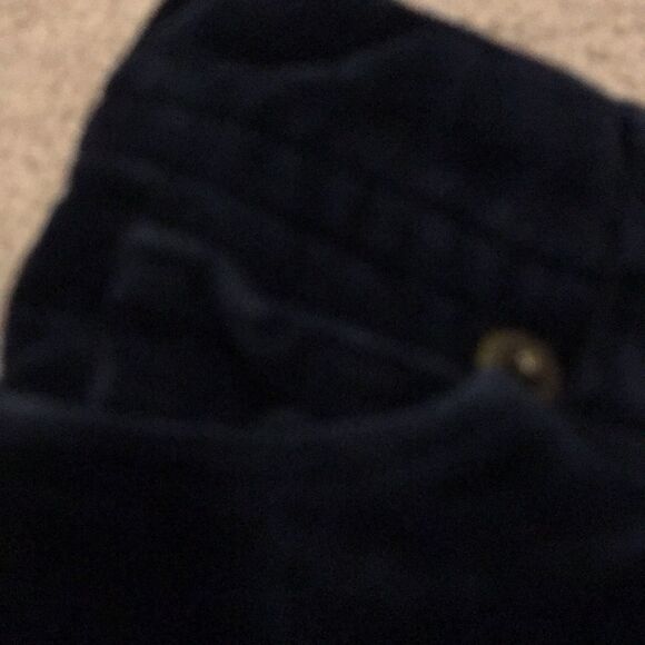 Crewcuts Girls Dark Navy Velvet Jeans - Picture 3 of 5